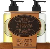 Набор для рук Naturally European Verbena жидкое мыло и лосьон с вербеной и цитрусами 300+300 мл — фото 1