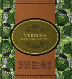 Набор для тела Naturally European Verbena гель для душа крем и скраб с глицерином и ароматом вербены 120+100+100 мл — фото 1