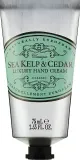 Крем для рук Naturally European Sea Kelp & Cedar с 20% масла ши веганский 75 мл — фото 1