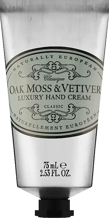 Крем для рук Naturally European Oak Moss & Vetiver с 20% масла ши веганский 75 мл