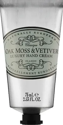 Крем для рук Naturally European Oak Moss & Vetiver с 20% масла ши веганский 75 мл