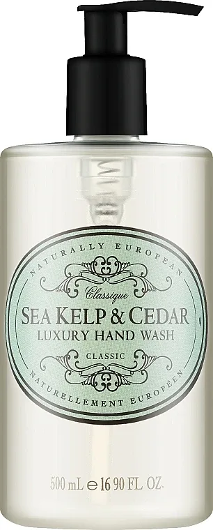 Мыло жидкое для рук Naturally European Sea Kelp & Cedar морские водоросли и кедр, 500 мл