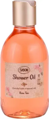 Sabon Rose Tea Shower Oil масло для душа с маслами жожоба, авокадо и оливы, 300 мл