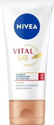 BB крем для лица NIVEA Vital BB Cream SPF15 для зрелой кожи, увлажняющий, 50 мл