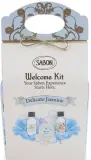 Набор для тела Sabon Delicate Jasmine масло для душа молочко для тела и скраб с ароматом жасмина 100+50+60 мл — фото 1