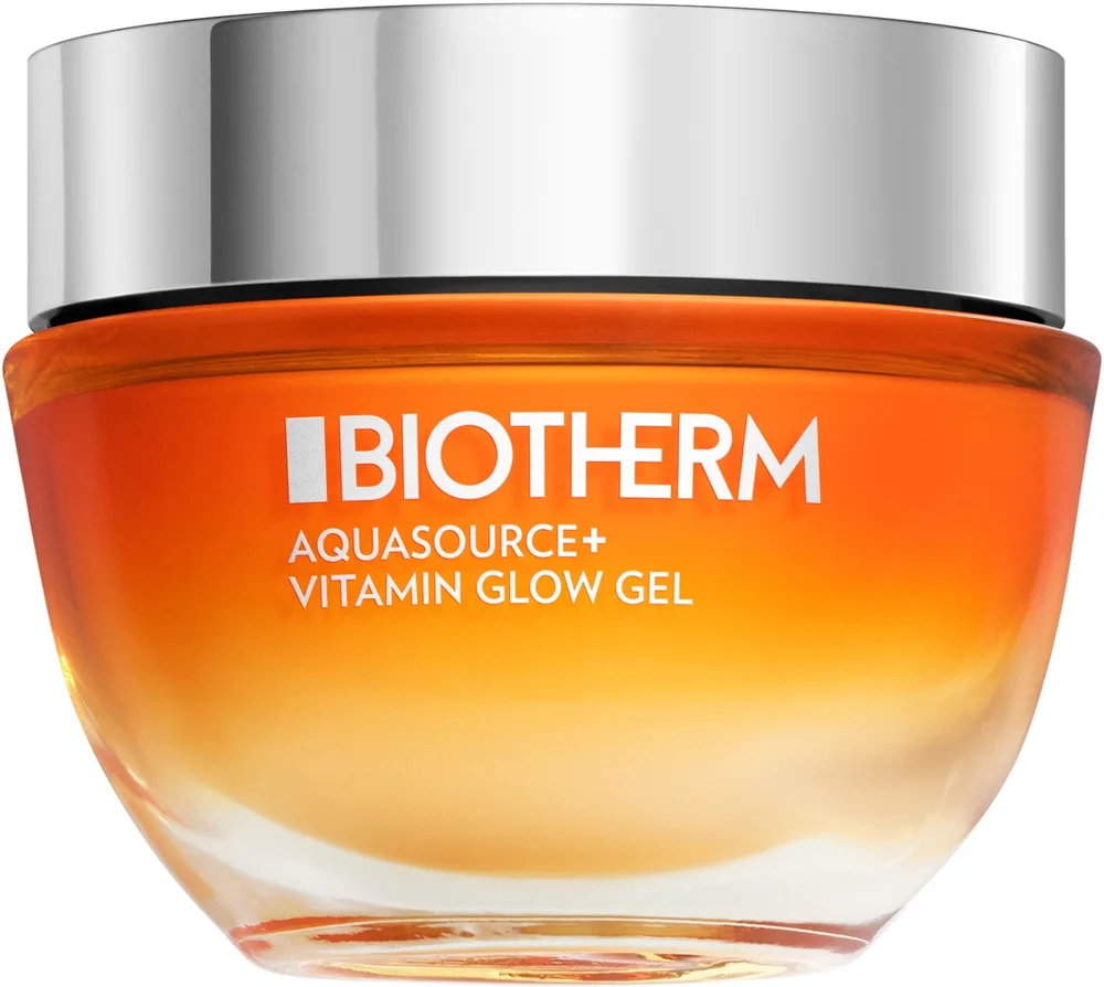 Гель для лица Biotherm Aquasource+ Vitamin Glow с ниацинамидом и астаксантином для сияния