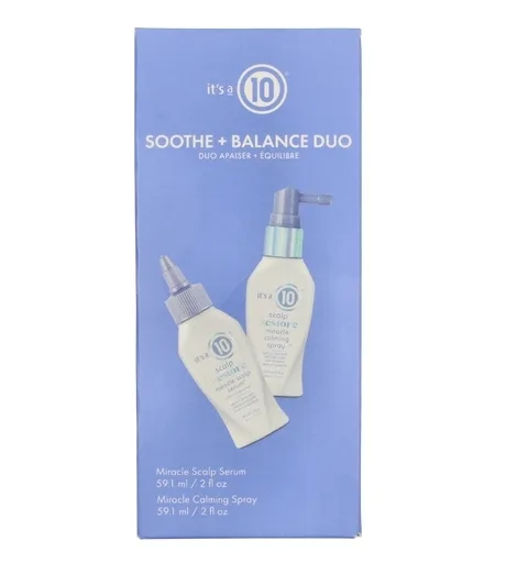 Набор It's A 10 Soothe & Balance сыворотка для кожи головы 59.1 мл и успокаивающий спрей 59.1 мл