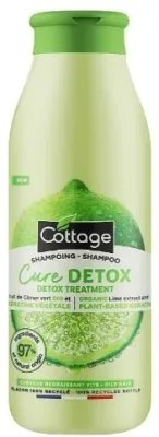 Шампунь для волос Cottage Detox Treatment Hair Shampoo кератиновый, детокс, с экстрактом лайма, 250 мл