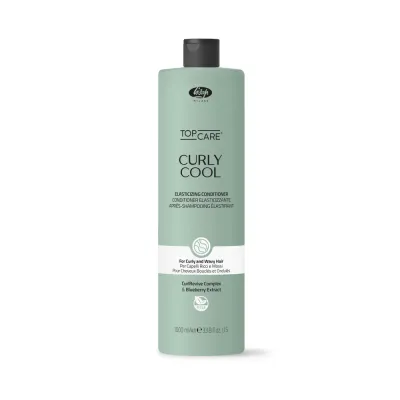 Кондиционер для эластичности вьющихся волос Lisap Top Care Curly Cool Elasticizing Conditioner, 1000 мл