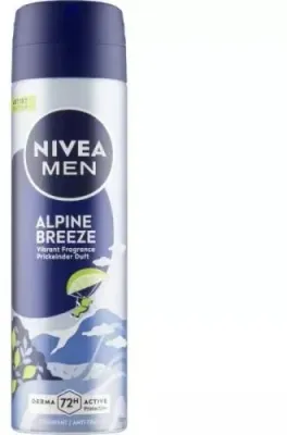 NIVEA MEN Alpine Breeze антиперспирант спрей мужской, защита 72 часа 150 мл