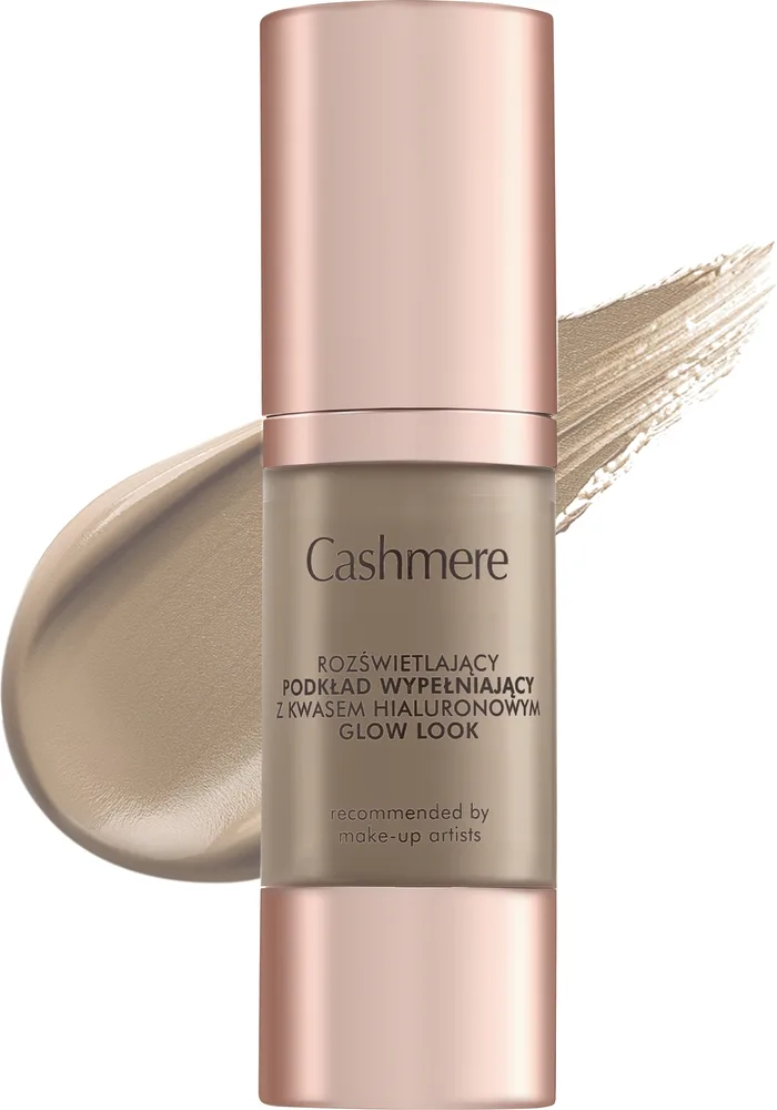 Тональный флюид Cashmere Glow Look сияющий увлажняющий, 30 мл, оттенок Nude