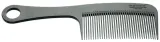Расчёска для волос Chicago Comb Co Model No. 14 Carbon Fiber Comb крупная, из углеродного волокна, 1 шт — фото 1