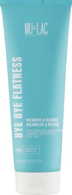 Шампунь для объёма волос Mulac BYe Bye Flatness Volumising + Clean Shampoo, для тонких волос, 250 мл