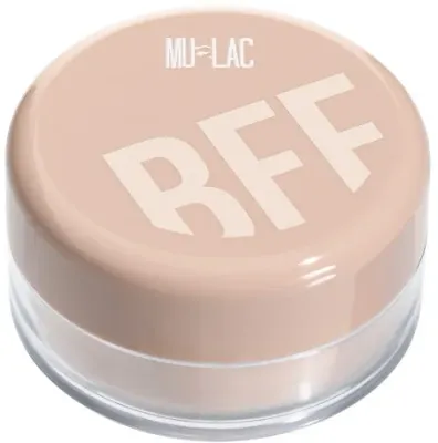 Пудра для лица Mulac BFF Loose Powder рассыпчатая, полуматовый финиш, фиксирующая, 10 г