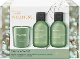 Набор Baylis & Harding Wellness гель для ванны и душа 100 мл лосьон для рук и тела 100 мл и ароматическая свеча 60 г — фото 1