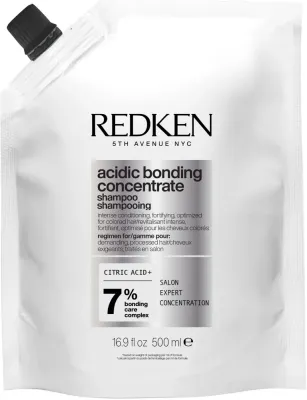 Шампунь для химически повреждённых волос Redken Acidic Bonding Concentrate Shampoo интенсивный уход, сменный блок