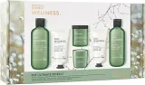 Набор Baylis & Harding Wellness гель 250 мл крем для душа 250 мл крем для рук 100 мл крем для тела 100 мл масло 85 мл и ароматическая свеча — фото 2