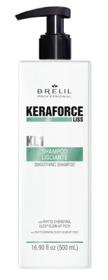 Шампунь Brelil Keraforce Liss разглаживающий с тамариндом, шикакаи и кокосом, 500 мл