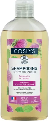 Шампунь для жирных волос Coslys Detox Oily Hair Shampoo, с экстрактом лопуха, 250 мл