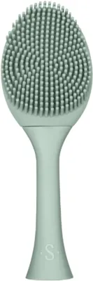 Насадка для лица SEYSSO Color Face Brush Aqua Grey для звуковой щётки, с силиконовой щетиной, морской серый, 1 шт