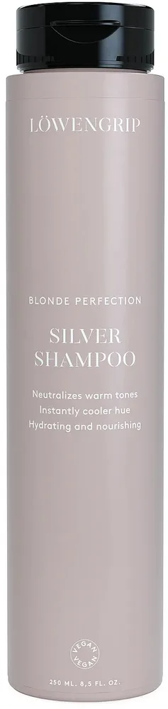 Шампунь для волос Lowengrip Blonde Perfection Silver Shampoo серебряный, против желтизны светлых волос, 250 мл