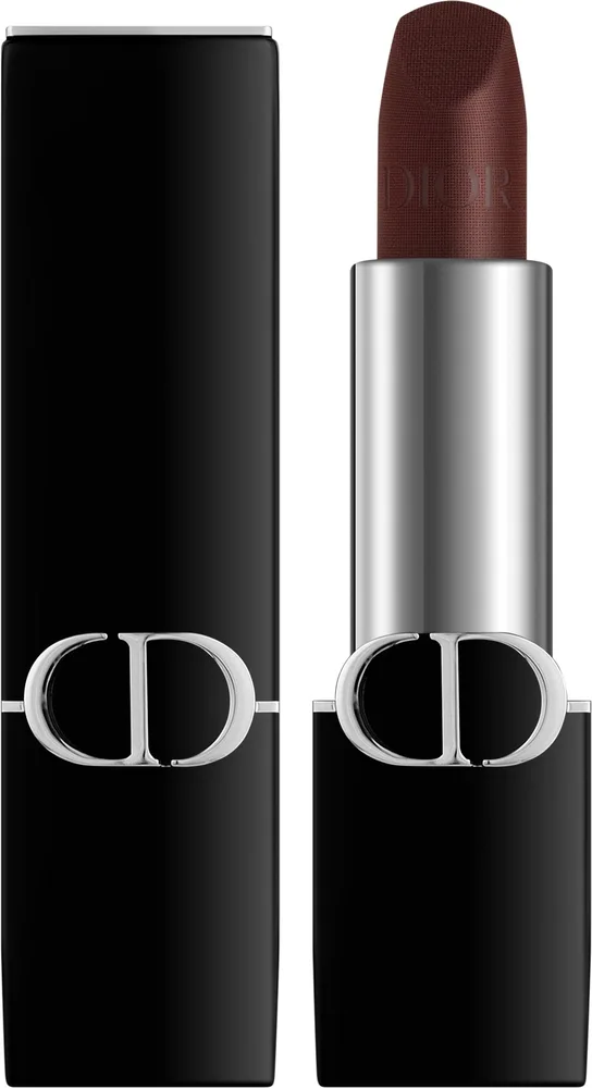 Оттеночный бальзам для губ Dior Rouge Lip Balm, оттенок 001 - Diormidnight