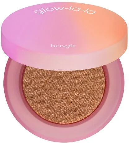 Хайлайтер для лица Benefit Glow-la-la Powder Highlighter пудровый, с сияющим финишем, 3 г, оттенок Lumi - Tan Deep