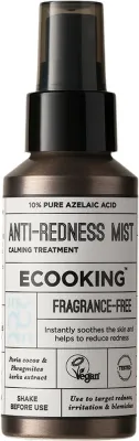 Спрей для лица Ecooking Anti-Redness Mist, с азелаиновой кислотой и витамином C, 50 мл