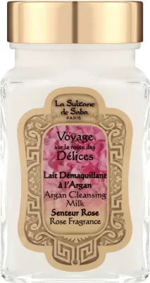 La Sultane de Saba Rose молочко для снятия макияжа с арганой маслом ши миндалём и лакрицей 100 мл