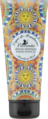 Шампунь-гель для душа Florinda Art Of Sun Mandarin Wood с древесно-цитрусовым ароматом, 200 мл