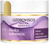 Ночная омолаживающая маска для лица Uzdrovisco с ретиналем, маслом ши и гликолевой кислотой, 40 мл — фото 1