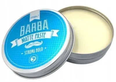 Паста для укладки волос Imel Professional Barba Matte Paste Strong Hold матовая, сильной фиксации, 100 мл