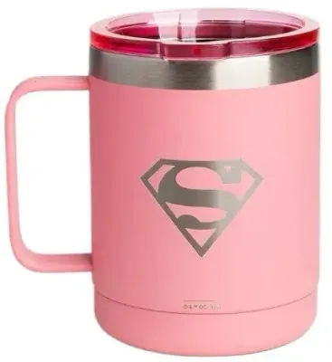 Термокружка SmartShake Bohtal Insulated Coffee Mug DC Comics Supergirl, из нержавеющей стали, с крышкой, 350 мл