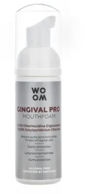 Пенка для полости рта Woom Ginguval Pro Mouthfoam для дёсен, для поездок, 50 мл