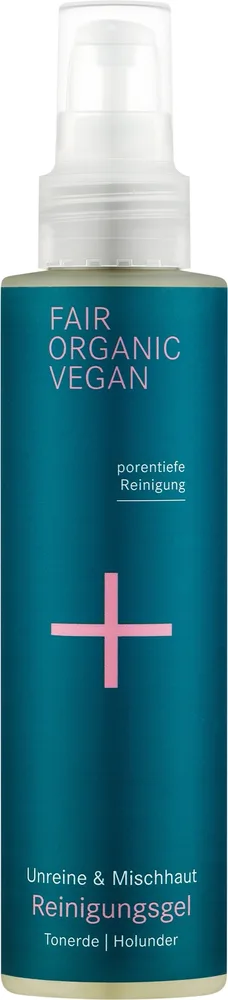Очищающий гель i+m Naturkosmetik Berlin с глиной и мальвой для проблемной кожи, 150 мл