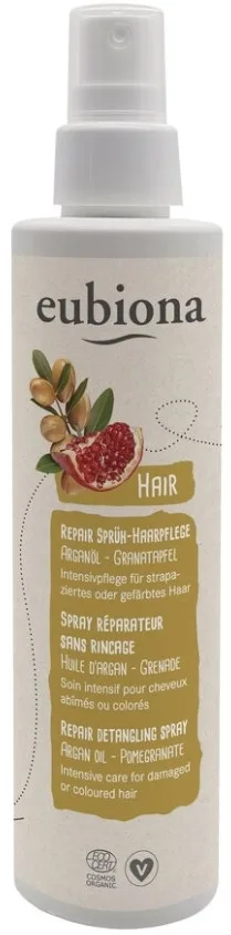 Спрей для волос Eubiona Repair Detangling Spray восстанавливающий, несмываемый, 200 мл