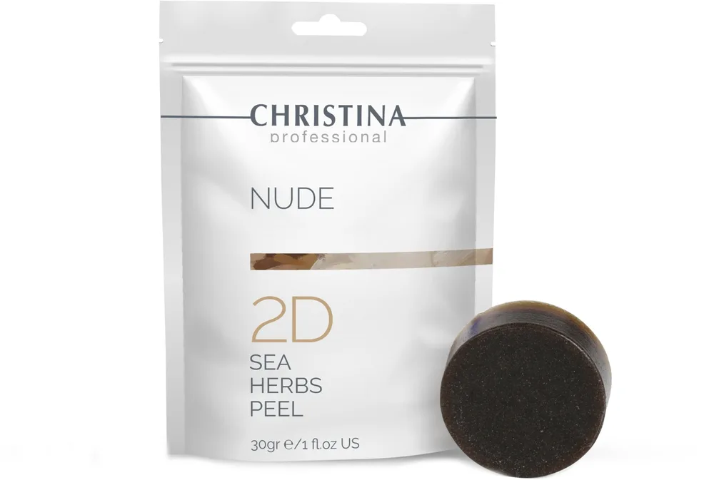 Мыло-пилинг для тела Christina Nude Sea Herbs Peel коралловое, 30 г