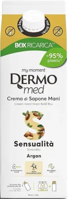 Мыло жидкое Dermomed Argan аргановое, эко-упаковка, 900 мл