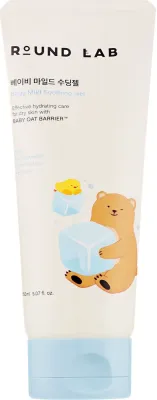 Round Lab Baby Mild гель для тела успокаивающий детский 150 мл, с алоэ, пантенолом и церамидами для нежной кожи
