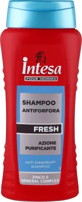 Шампунь Intesa Fresh против перхоти для мужчин с пироктоноламином и цинком, 300 мл