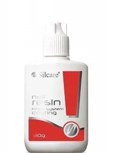 Средство для наращивания и моделирования ногтей Silcare Nail Resin Fiber System Coating Fiberglass, 30 г
