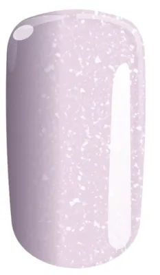 Гибридная база для ногтей Silcare 10 In 1 Revolution Hybrid Gel TPO Free, прозрачная, для наращивания, 15 г, оттенок Sparkling Violet
