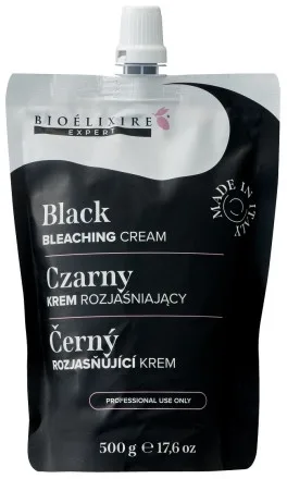 Крем для осветления волос Bioelixire Expert Black Bleaching Cream чёрный, профессиональный, 500 г