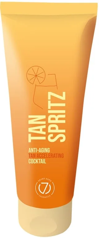 Ускоритель загара для солярия 7Suns Tan Spritz минералы DHA антивозрастной 100 мл