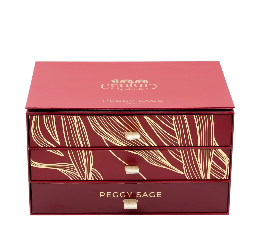 Адвент-календарь Peggy Sage Premium Century Edition с косметикой для макияжа, ногтей и ухода