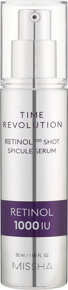 Сыворотка с ретинолом и спикулами для лица Missha Time Revolution Retinol 1000 50 мл