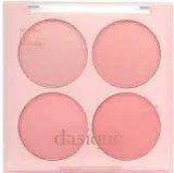 Палетка румян Dasique Blending Mood Cheek четыре оттенка, для кожи тёплого тона, 16,8 г, оттенок 07 - Candy Berry — фото 1