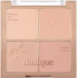 Палетка румян Dasique Blending Mood Cheek четыре оттенка, для кожи тёплого тона, 12 г, оттенок 10 - Muted Nuts — фото 1