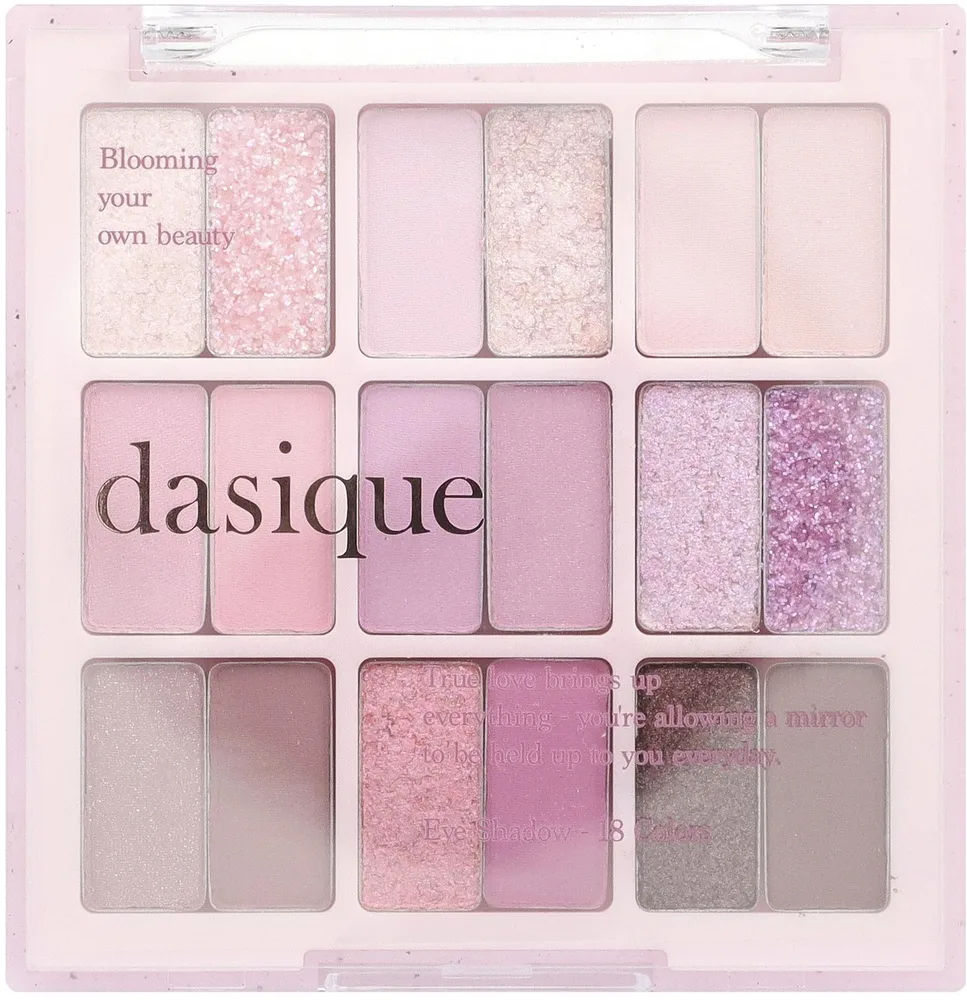 Палетка теней Dasique Berry Smoothie Collection Eye Shadow Palette 18 оттенков