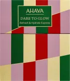 Дорожный набор Ahava Refresh & Hydrate крем для рук гель для душа крем и маска с гиалуроновой кислотой 40+40+15+15 мл — фото 1